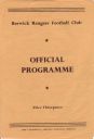 Programme cover