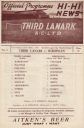 Programme cover
