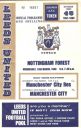Programme cover
