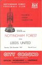 Programme cover