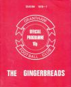 Programme cover