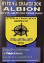Programme cover