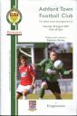 Programme cover