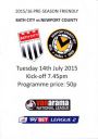Programme cover
