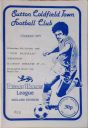 Programme cover