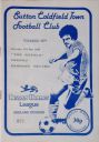 Programme cover