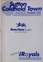 Programme cover