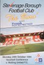 Programme cover