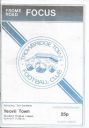 Programme cover