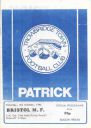 Programme cover