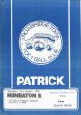 Programme cover