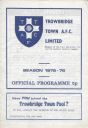 Programme cover