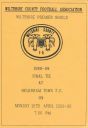 Programme cover