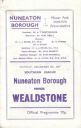 Programme cover