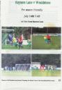 Programme cover