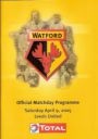 Programme cover