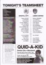 Programme cover
