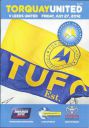 Programme cover