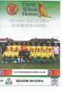 Programme cover
