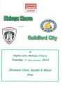 Programme cover