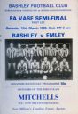 Programme cover