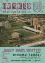 Programme cover