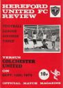 Programme cover