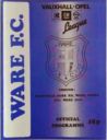 Programme cover