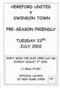 Programme cover
