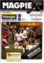 Programme cover