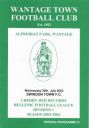 Programme cover