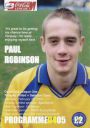 Programme cover