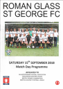 Programme cover