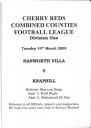 Programme cover