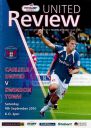 Programme cover