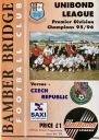 Programme cover