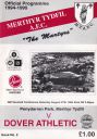 Programme cover