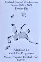 Programme cover