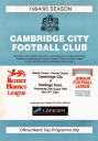 Programme cover