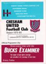 Programme cover