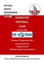 Programme cover