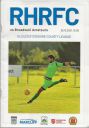Programme cover