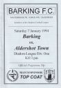 Programme cover