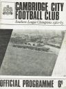 Programme cover