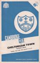 Programme cover