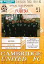 Programme cover