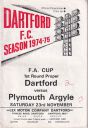 Programme cover