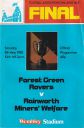 Programme cover