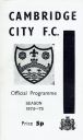 Programme cover