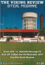 Programme cover